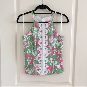 NWT Lilly Pulitzer Hotty Pink Top size 0
